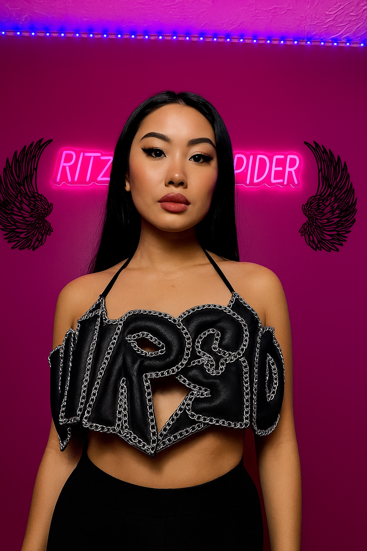 Custom Name Bubble Bra