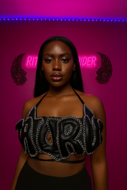 Custom Name Bubble Bra