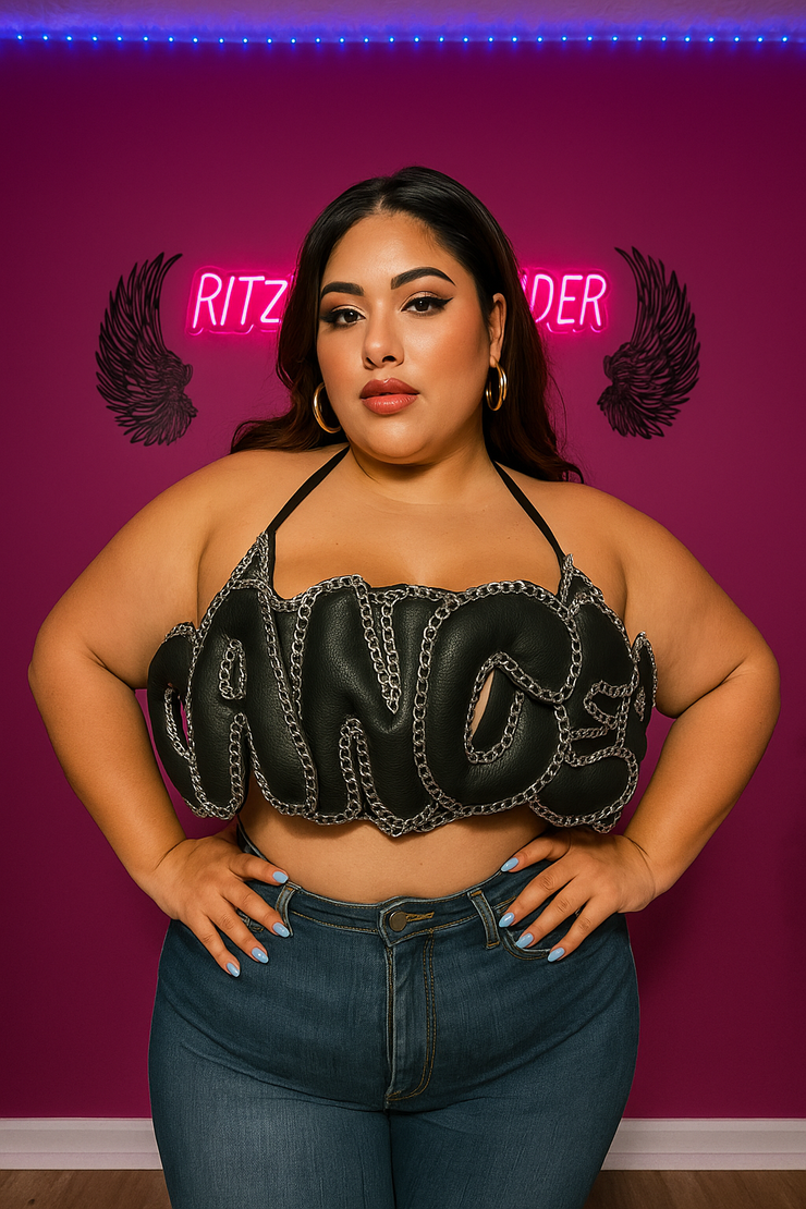 Custom Name Bubble Bra
